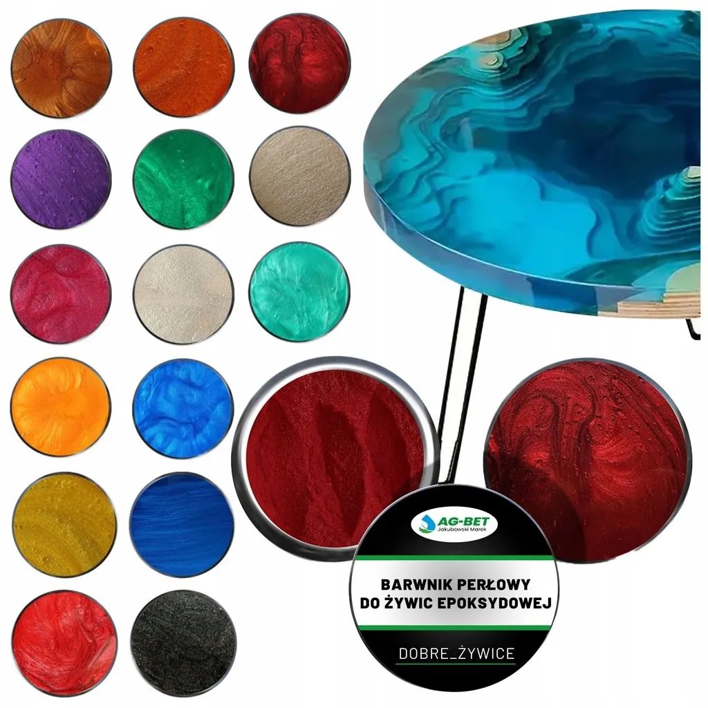 barwnik perłowy do żywicy — zdjęcie produktu