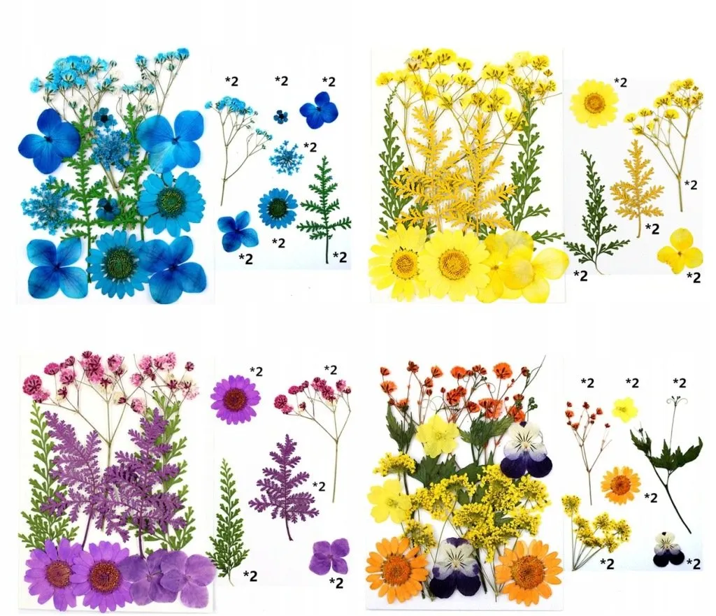 suszone kwiaty do żywicy epoksydowej bezbarwne