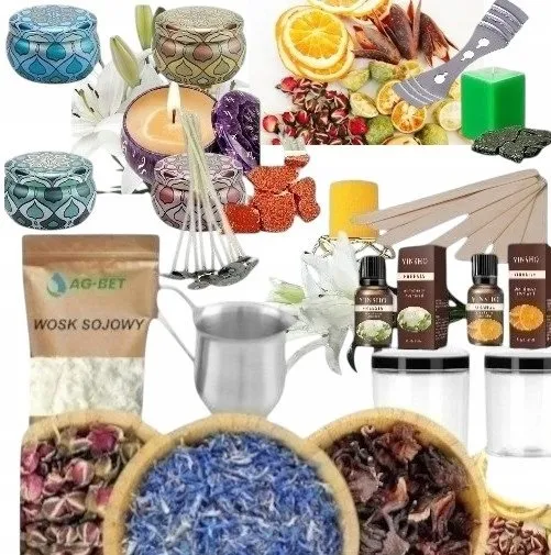 wosk sojowy na świece — zdjęcie produktu