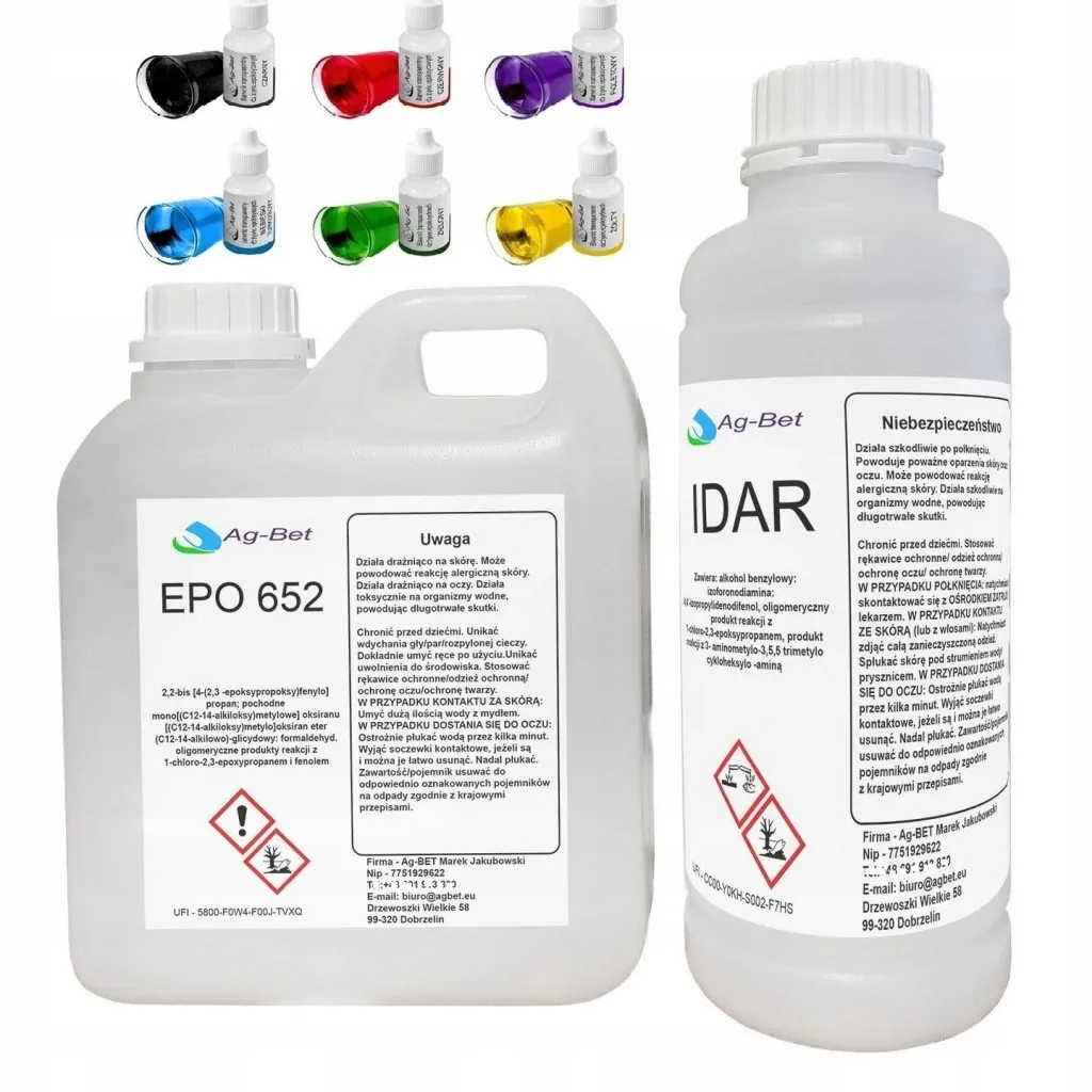żywica epoksydowa bezbarwna do zalewania