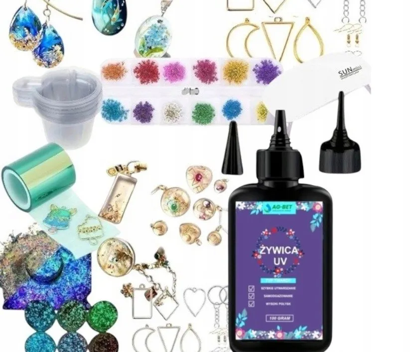 żywica epoksydowa UV biżuteria — zdjęcie produktu