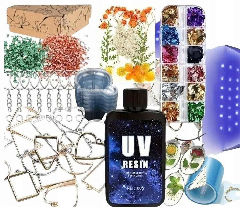 żywica UV do tworzenia biżuterii